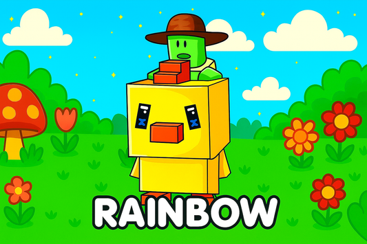 RAINBOW Chicken Zombie
