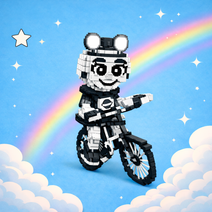 Yin Yang Chicleteirina Bicicleteirina