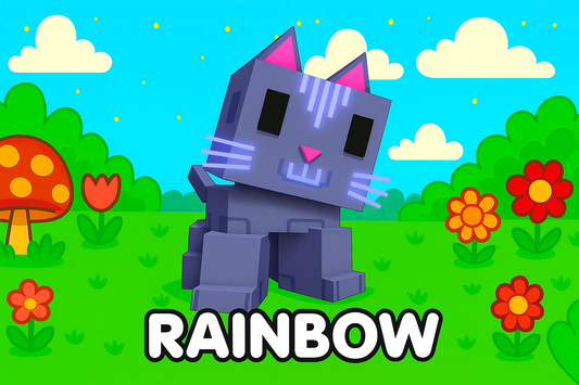 RAINBOW Moon Cat