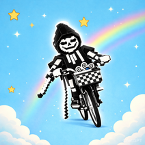 Yin Yang Mieteteira Bicicleteira