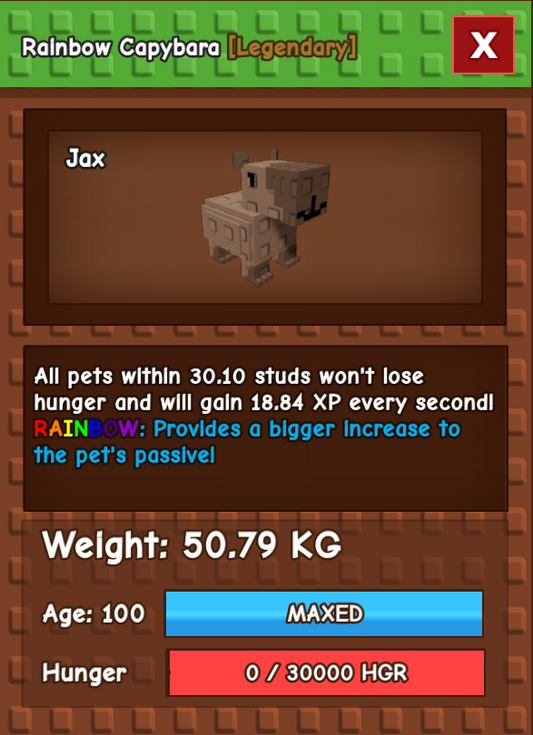 Huge Capybara 50.79KG