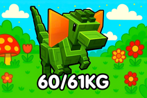 Nightmare Dilophosaurus 60Kg - 61Kg