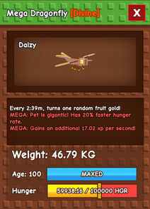 Huge Dragonfly 46.79KG