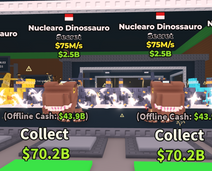 Nuclearo Dinossauro 75M/s