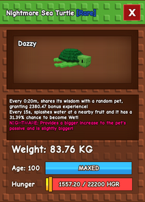 Titanic Sea Turtle 83.76KG